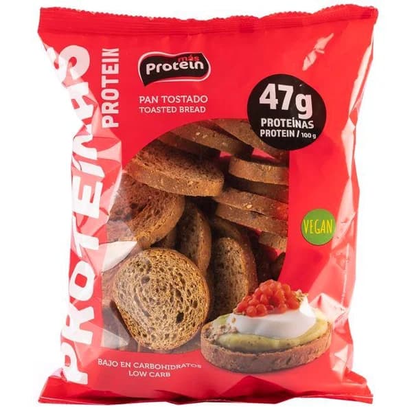 Pan tostado proteico MAS PROTEIN, paquete 200 g - 0.2 kg - Imagen del producto en Findit