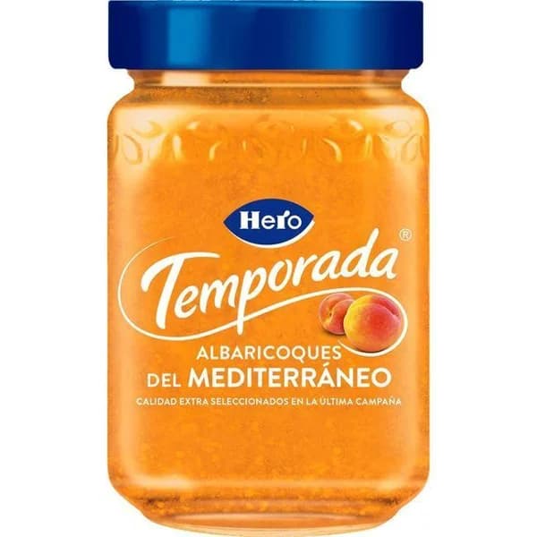 Mermelada de albaricoque de temporada HERO, frasco 350 g - 0.35 kg - Imagen del producto en Findit