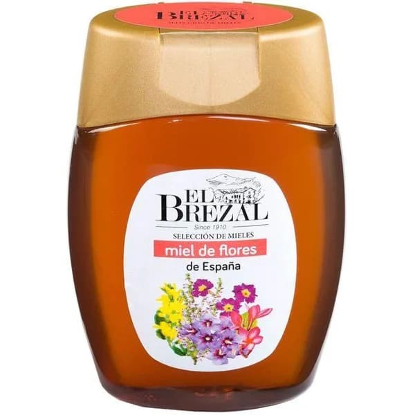 Miel de flores EL BREZAL, frasco 350 g - 0.35 kg - Imagen del producto en Findit