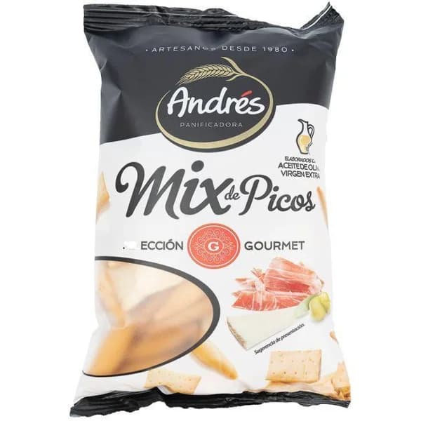 Cocktel gourmet con aove ANDRÉS, bolsa 170 g - 0.17 kg - Imagen del producto en Findit