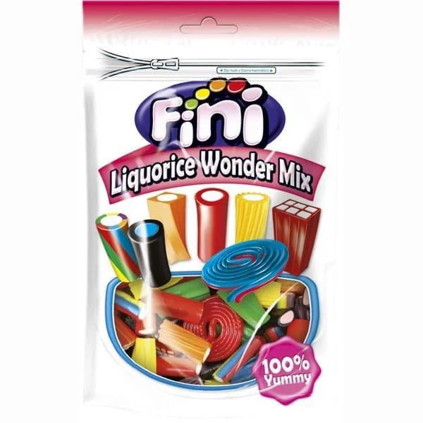 Liquorice Wonder Mix Doypack FINI, bolsa 165 g - 1 ud - Imagen del producto en Findit