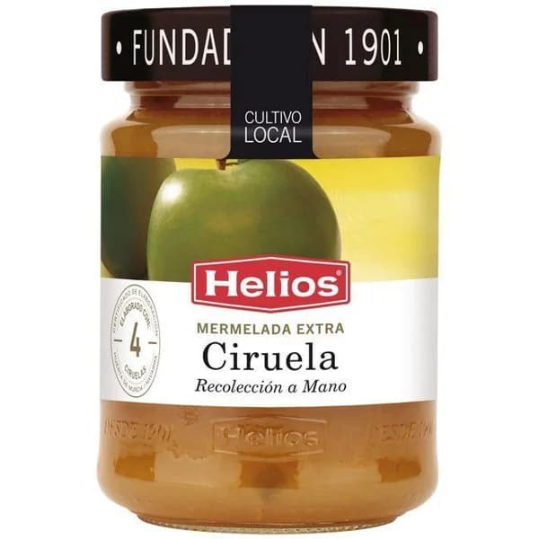 Mermelada de ciruela HELIOS, frasco 340 g - 0.34 kg - Imagen del producto en Findit