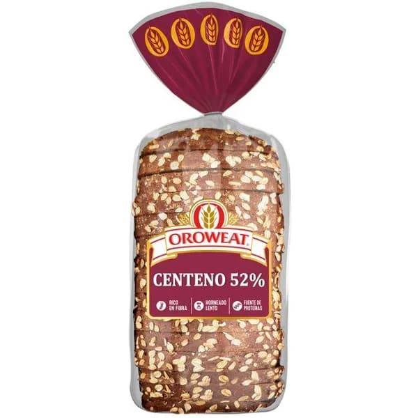Pan de molde de centeno OROWEAR, paquete 550 g - 0.55 kg - Imagen del producto en Findit