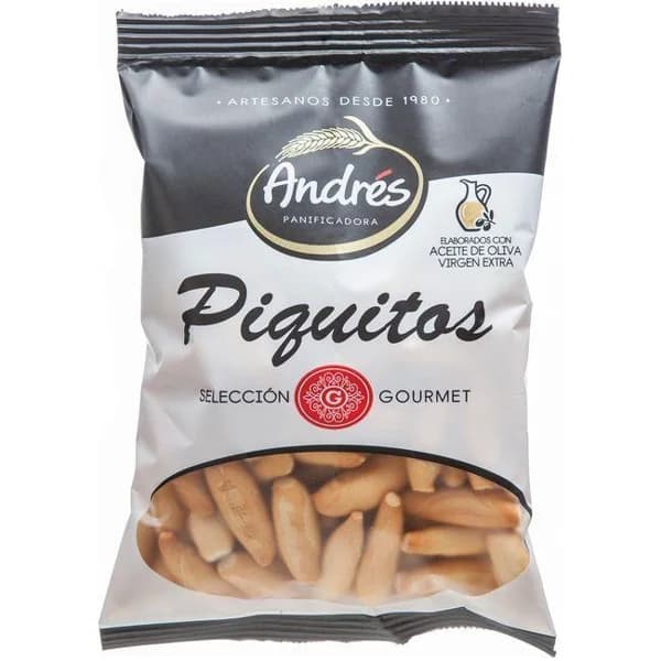 Pikitos de pan ANDRÉS, bolsa 140 g - 0.14 kg - Imagen del producto en Findit