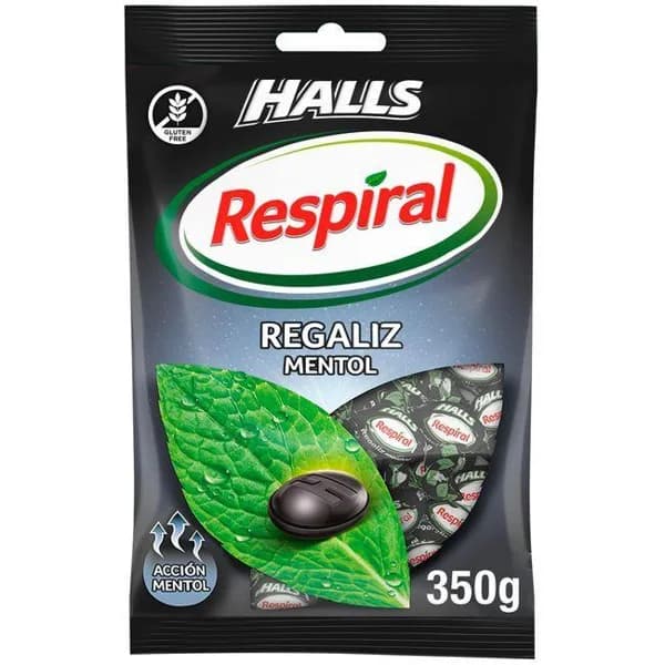 Caramelo de regalíz RESPIRAL, bolsa 350 g - 1 ud - Imagen del producto en Findit
