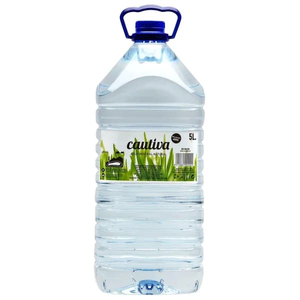 Agua mineral CAUTIVA, garrafa 5 litros - 5 l - Imagen del producto en Findit