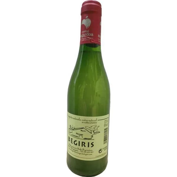 Sidra natural D.O. Euskal Sagardoa BEGIRISTAIN, botellin 37,5 cl - 0.38 l - Imagen del producto en Findit