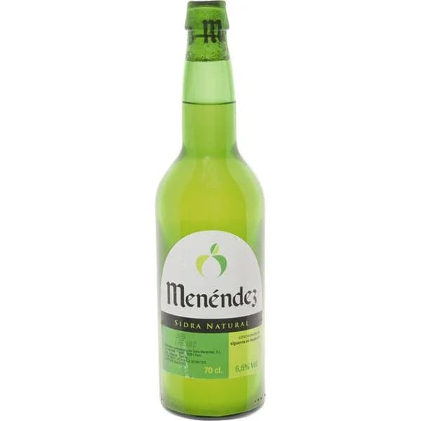 Sidra Natural MENÉNDEZ, botella 70 cl - 0.7 l - Imagen del producto en Findit