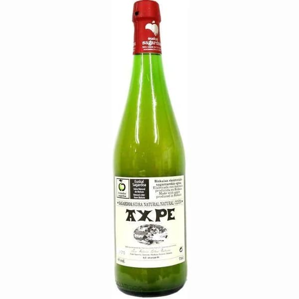 Sidra natural D.O. Euskal Sagardoa AXPE, botella 75 cl - 0.75 l - Imagen del producto en Findit