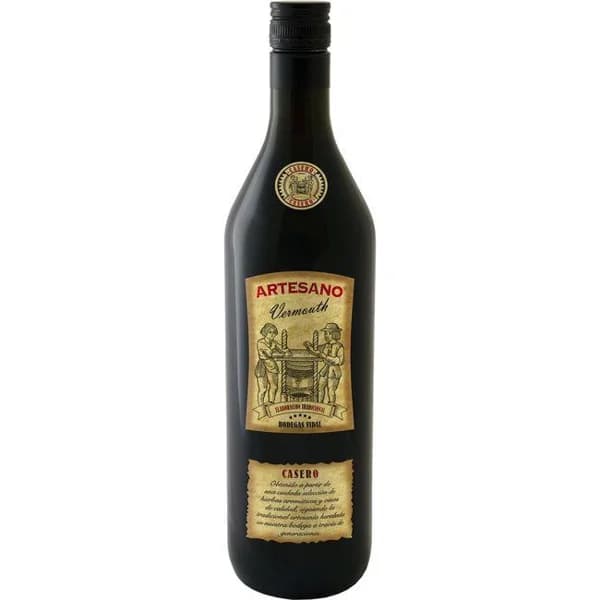 Vermouth Rojo ARTESANO, botella 1 litro - 1 l - Imagen del producto en Findit