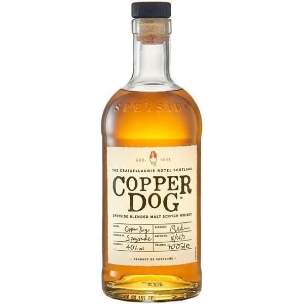Whisky escoces Blended Malta COPPER DOG, botella 70 cl - 0.7 l - Imagen del producto en Findit