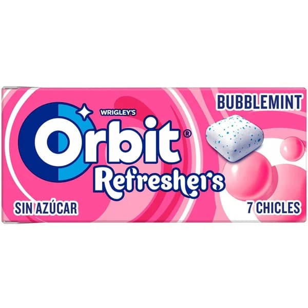 Chicle RF bubble Lc ORBIT, paquete 15 g - 1 ud - Imagen del producto en Findit