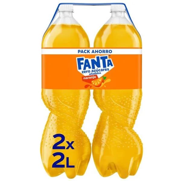 Refresco de naranja FANTA Zero, pack 2x2 litros - 4 l - Imagen del producto en Findit