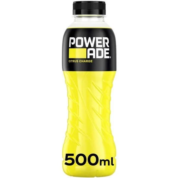 Bebida isotónica citrus POWERADE, botellín 50 cl - 0.5 l - Imagen del producto en Findit