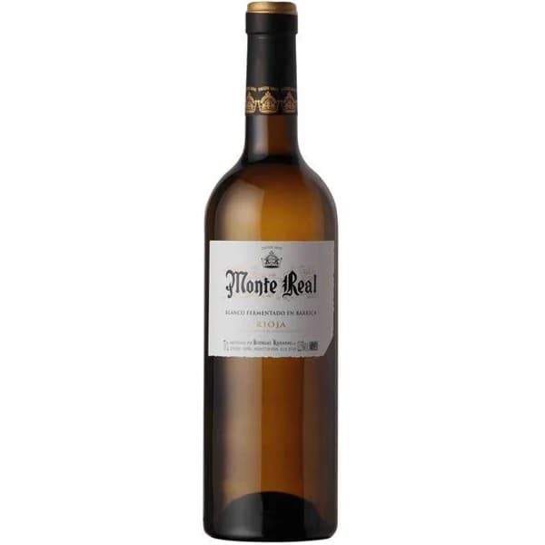 Vino Blanco D.O.C. Rioja Ferm. barrica MONTE REAL, botella 75 cl - 0.75 l - Imagen del producto en Findit