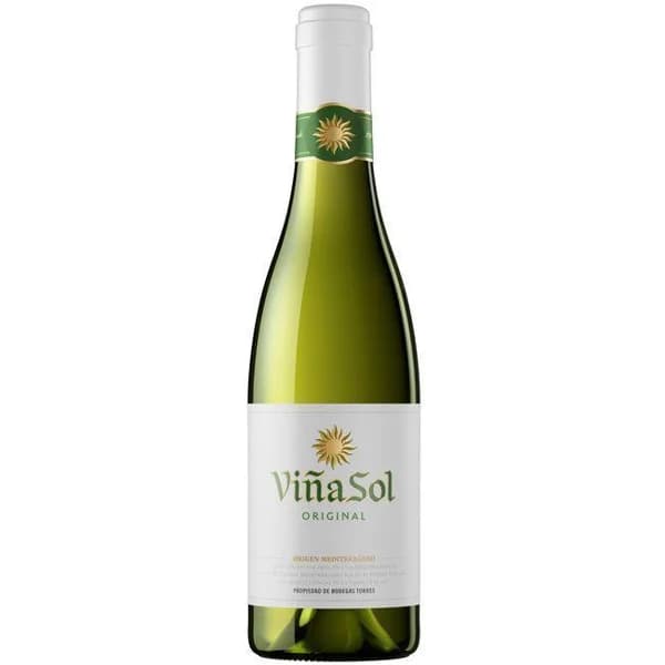 Vino blanco D.O. Catalunya VIÑA SOL Torres, botellín 37,5 cl - 0.38 l - Imagen del producto en Findit