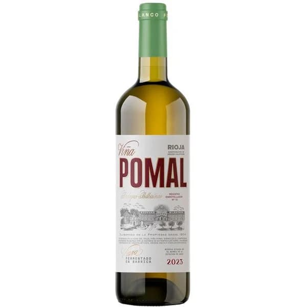 Vino Blanco D.O.C. Rioja VIÑA POMAL, botella 75 cl - 0.75 l - Imagen del producto en Findit
