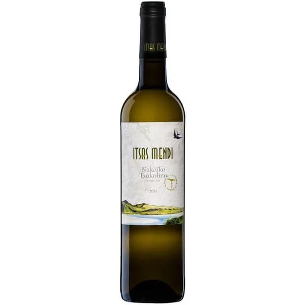 Txakoli D.O. Bizkaia ITSASMENDI, botella 75 cl - 0.75 l - Imagen del producto en Findit