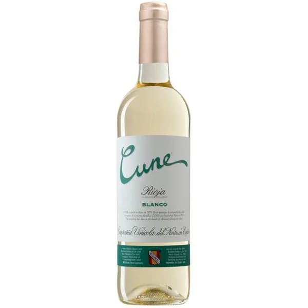 Vino Blanco Viura Seco Rioja CUNE, botella 75 cl - 0.75 l - Imagen del producto en Findit