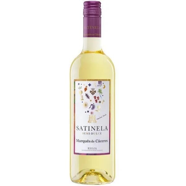 Vino Blanco Semi-dulce Rioja SATINEL, botella 75 cl - 0.75 l - Imagen del producto en Findit