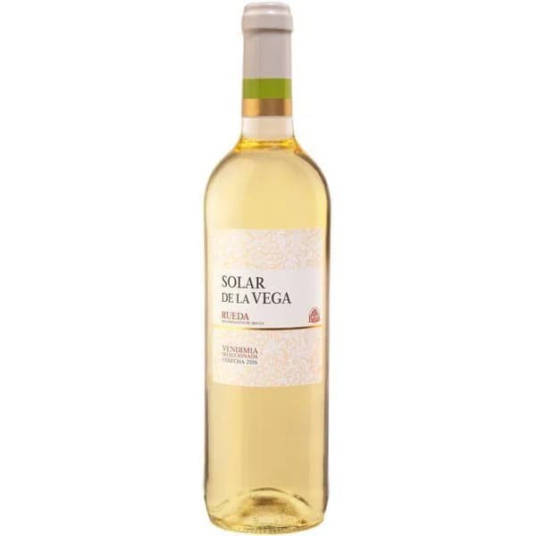 Vino Blanco Rueda SOLAR DE LA VEGA, botella 75 cl - 0.75 l - Imagen del producto en Findit