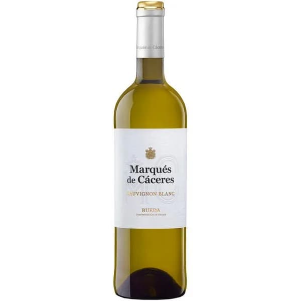 Vino Blanco D.O. Rueda MARQUÉS DE CÁCERES, botella 75 cl - 0.75 l - Imagen del producto en Findit