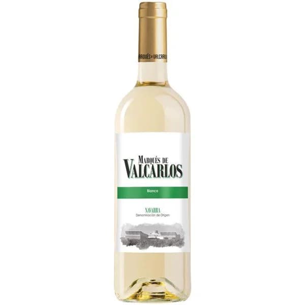 Vino Blanco D.O. Navarra MARQUES DE VALCARLOS, botella 75 cl - 0.75 l - Imagen del producto en Findit