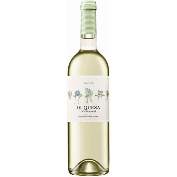 Vino Blanco Verdejo D.O. Rueda D. DE VALLADOLID, botella 75 cl - 0.75 l - Imagen del producto en Findit