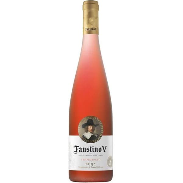 Vino Rosado D.O. Rioja FAUSTINO V, botella 75 cl - 0.75 l - Imagen del producto en Findit