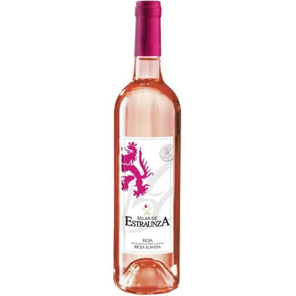 Vino Rosado D.O. Rioja SOLAR DE ESTRAUNZA, botella 75 cl - 0.75 l - Imagen del producto en Findit