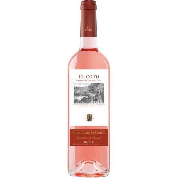 Vino Rosado Selección D.O.C. Rioja EL COTO, botella 75 cl - 0.75 l - Imagen del producto en Findit