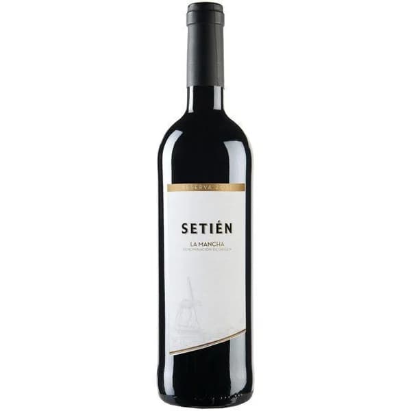 Vino Tinto Reserva La Mancha SETIEN, botella 75 cl - 0.75 l - Imagen del producto en Findit