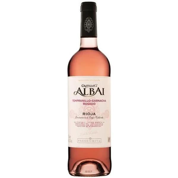 Vino Rosado D.O.C. Rioja CASTILLO DE ALBAI, botella 75 cl - 0.75 l - Imagen del producto en Findit