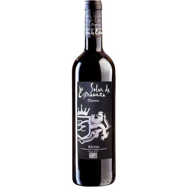 Vino Tinto Crianza D.O. Rioja SOLAR ESTRAUNZA, botella 75 cl - 0.75 l - Imagen del producto en Findit