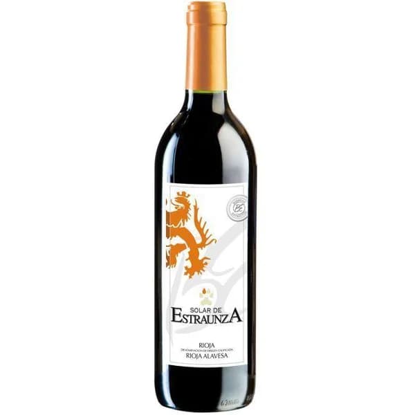 Vino Tinto Joven D.O.C. Rioja SOLAR DE ESTRAUNZA, botella 75 cl - 0.75 l - Imagen del producto en Findit