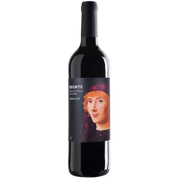Vino Tinto De La Tierra de Castilla Merlot BRONTE, botella 75 cl - 0.75 l - Imagen del producto en Findit