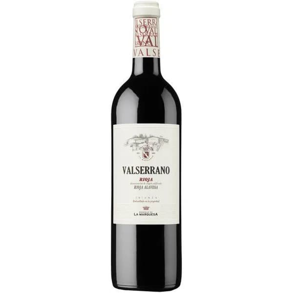 Tinto Crianza D.O.C. Rioja Alavesa VALSERRANO, botella 75 cl - 0.75 l - Imagen del producto en Findit