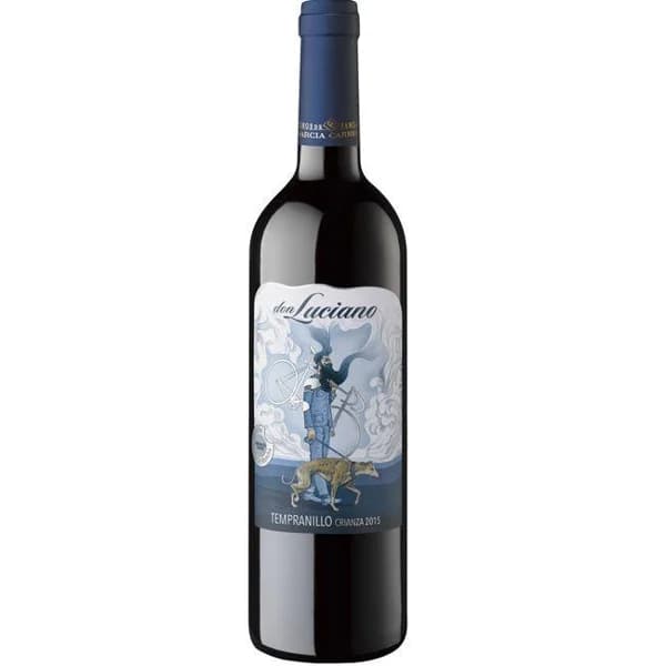 Vino Tinto Crianza La Mancha LUCIANO, botella 75 cl - 0.75 l - Imagen del producto en Findit