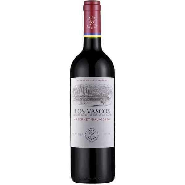 Vino Tinto de Chile LOS VASCOS, botella 75 cl - 0.75 l - Imagen del producto en Findit