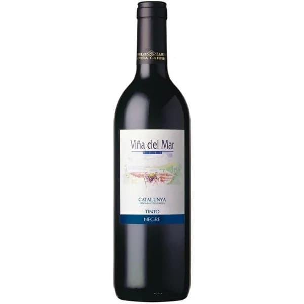 Vino tinto D.O. Catalunya VIÑA DEL MAR, botella 75 cl - 0.75 l - Imagen del producto en Findit