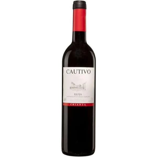 Vino Tinto Crianza D.O. Rioja CAUTIVO, botella 75 cl - 0.75 l - Imagen del producto en Findit