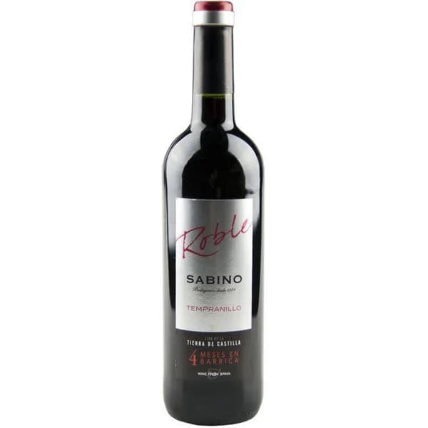 Vino Tinto Roble SABINO, botella 75 cl - 0.75 l - Imagen del producto en Findit