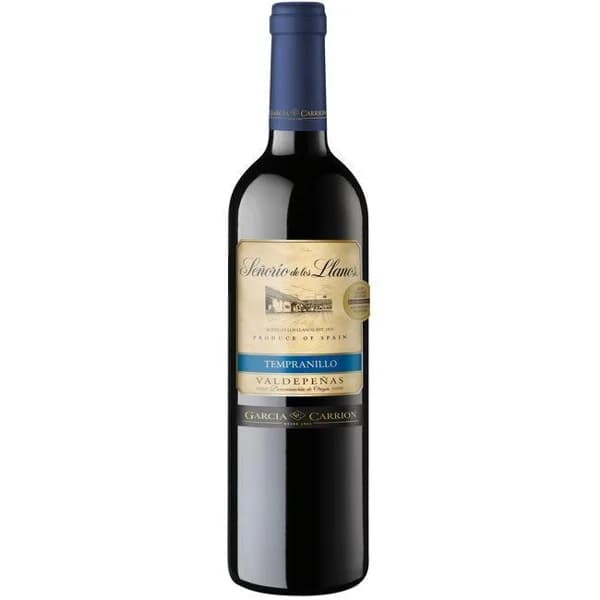 Vino Tinto Valdepeñas SEÑORIO DE LOS LLANOS, botella 75 cl - 0.75 l - Imagen del producto en Findit