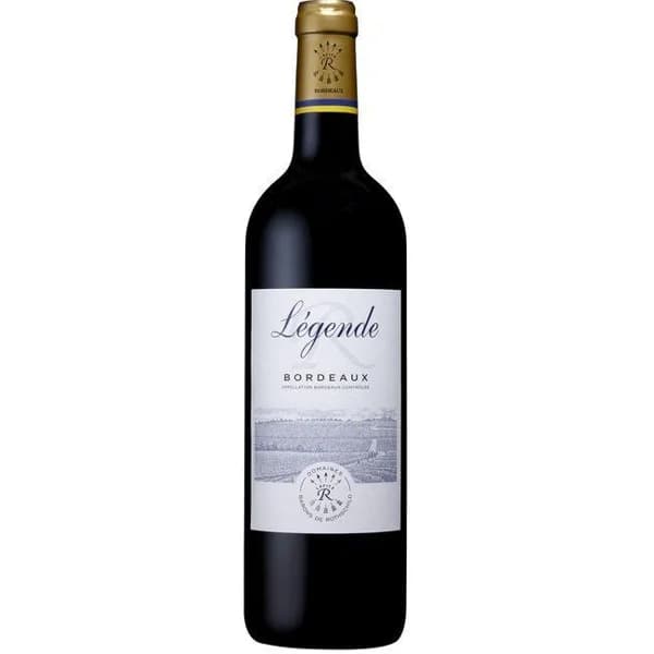 Vino Tinto Bordeaux Rouge LEGENDE, botella 75 cl - 0.75 l - Imagen del producto en Findit