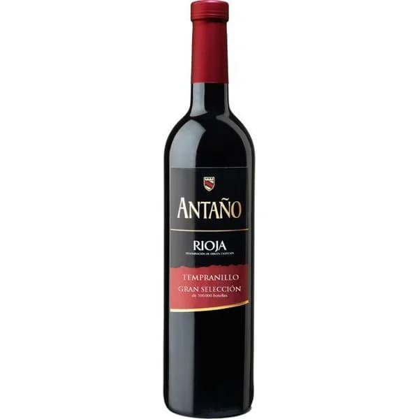 Vino Tinto Gran Selección D.O. Rioja ANTAÑO, botella 75 cl - 0.75 l - Imagen del producto en Findit