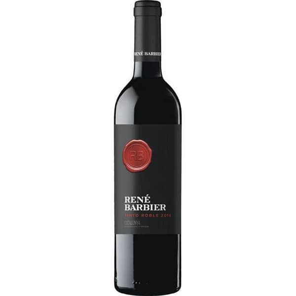 Vino tinto D.O. Catalunya joven RENÉ BARBIER, botella 75 cl - 1 ud - Imagen del producto en Findit