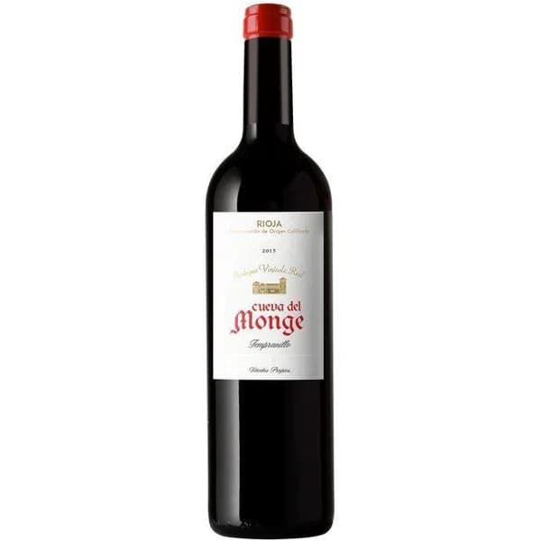 Vino Tinto Joven D.O.C. Rioja CUEVA DEL MONGE, botella 75 cl - 0.75 l - Imagen del producto en Findit