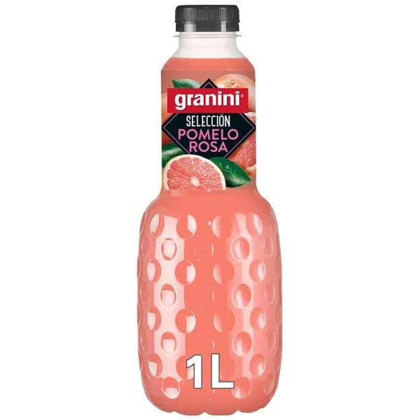 Bebida de pomelo rosa GRANINI, botella 1 litro - 1 l - Imagen del producto en Findit
