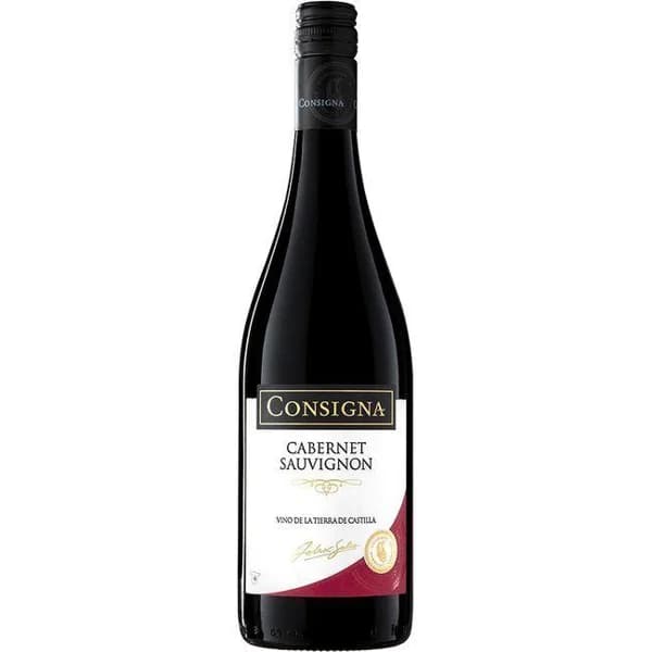 Vino Tinto Cabernet Sauvignon De La Tierra CONSIGNA, 75 cl. - 1 ud - Imagen del producto en Findit