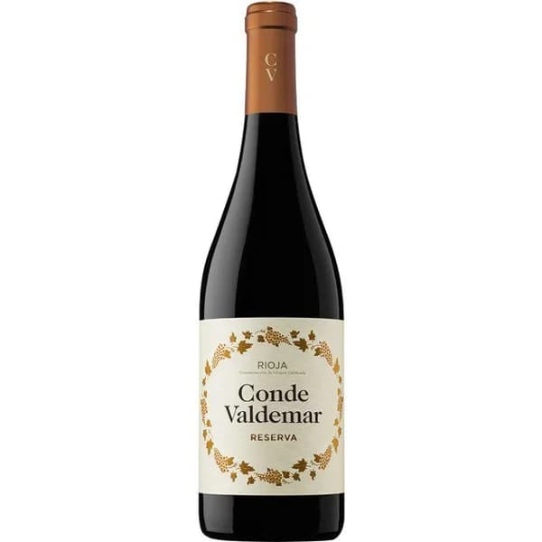 Vino Tinto Reserva D.O. Rioja CONDE DE VALDEMAR, botella 75 cl - 0.75 l - Imagen del producto en Findit